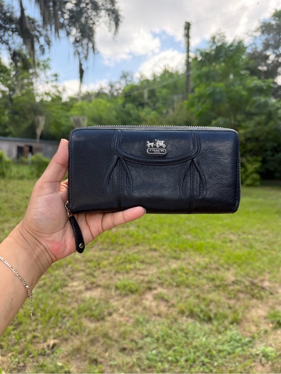 Coach Handbags - Coach Madison leather Zip around Wallet